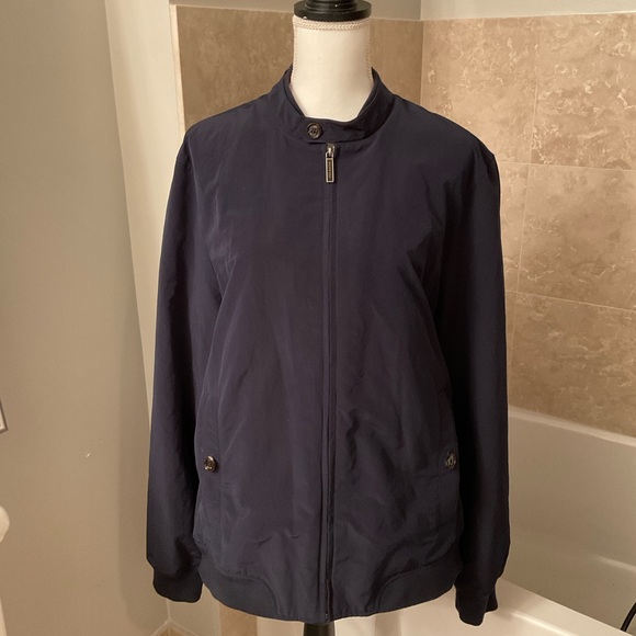 Ted Baker London Calgar Mens Black Bomber Jacket